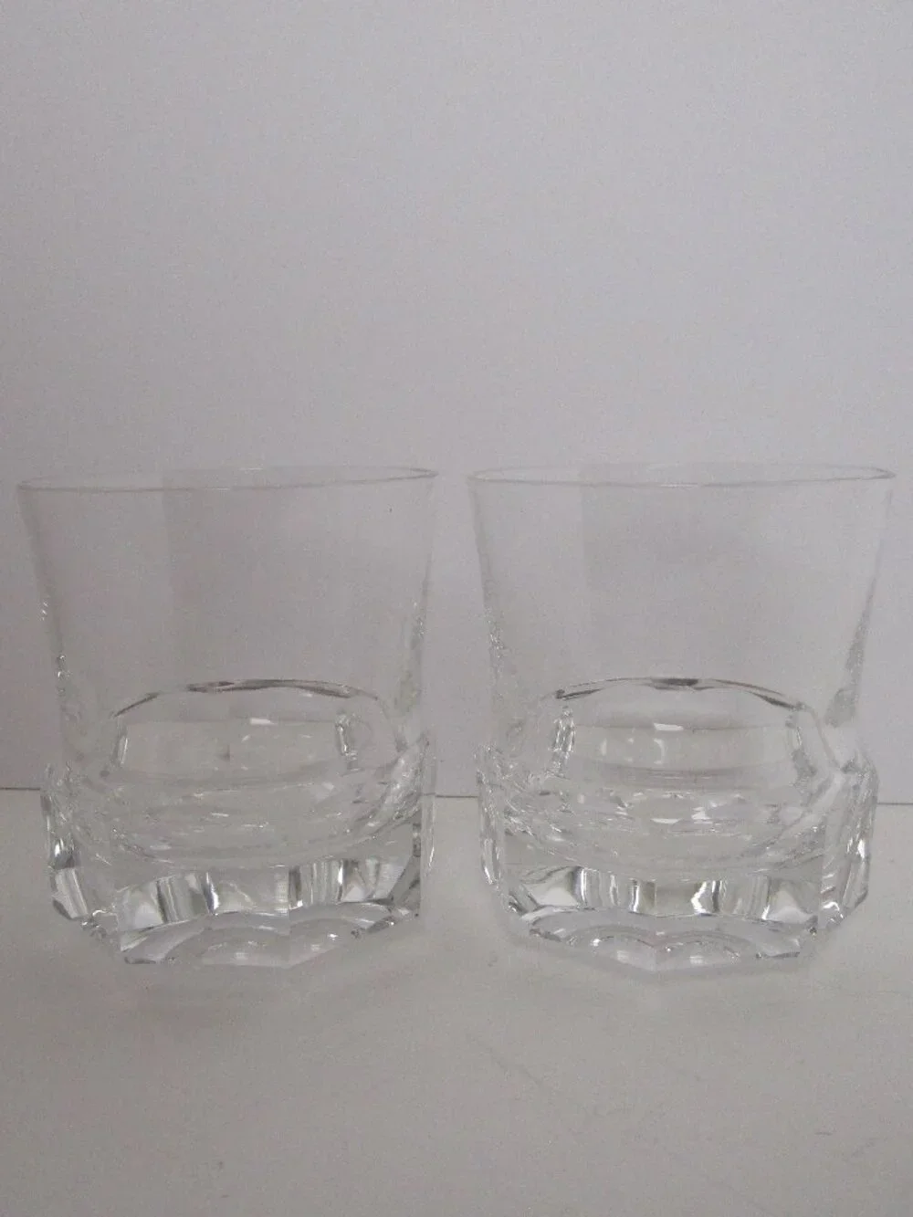 Baccarat crystal old fashioned glasses